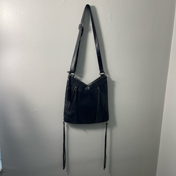 Vintage leather Fringe side bag - Picture 1 of 8